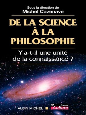 cover image of De la science à la philosophie